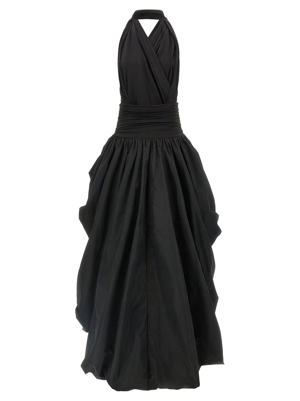 The Andamane The Andamane Black Polyester Long Dress