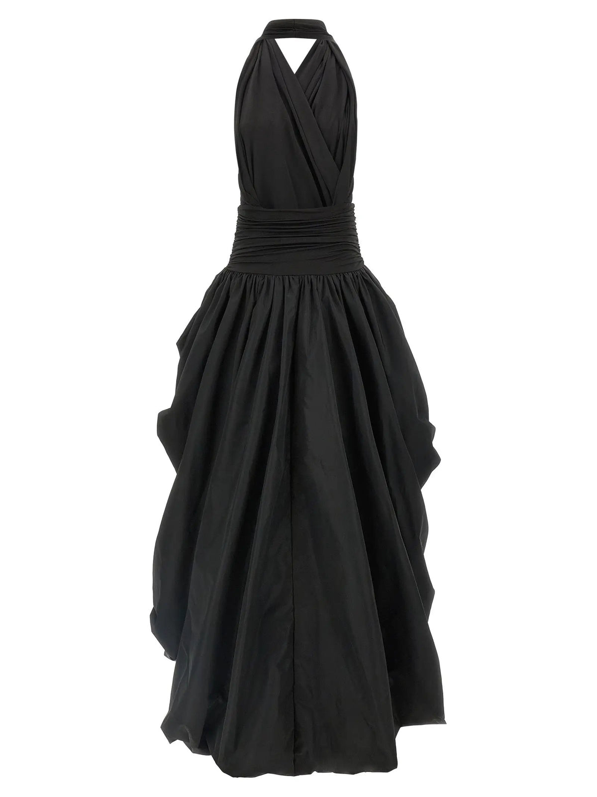 The Andamane The Andamane Black Polyester Long Dress