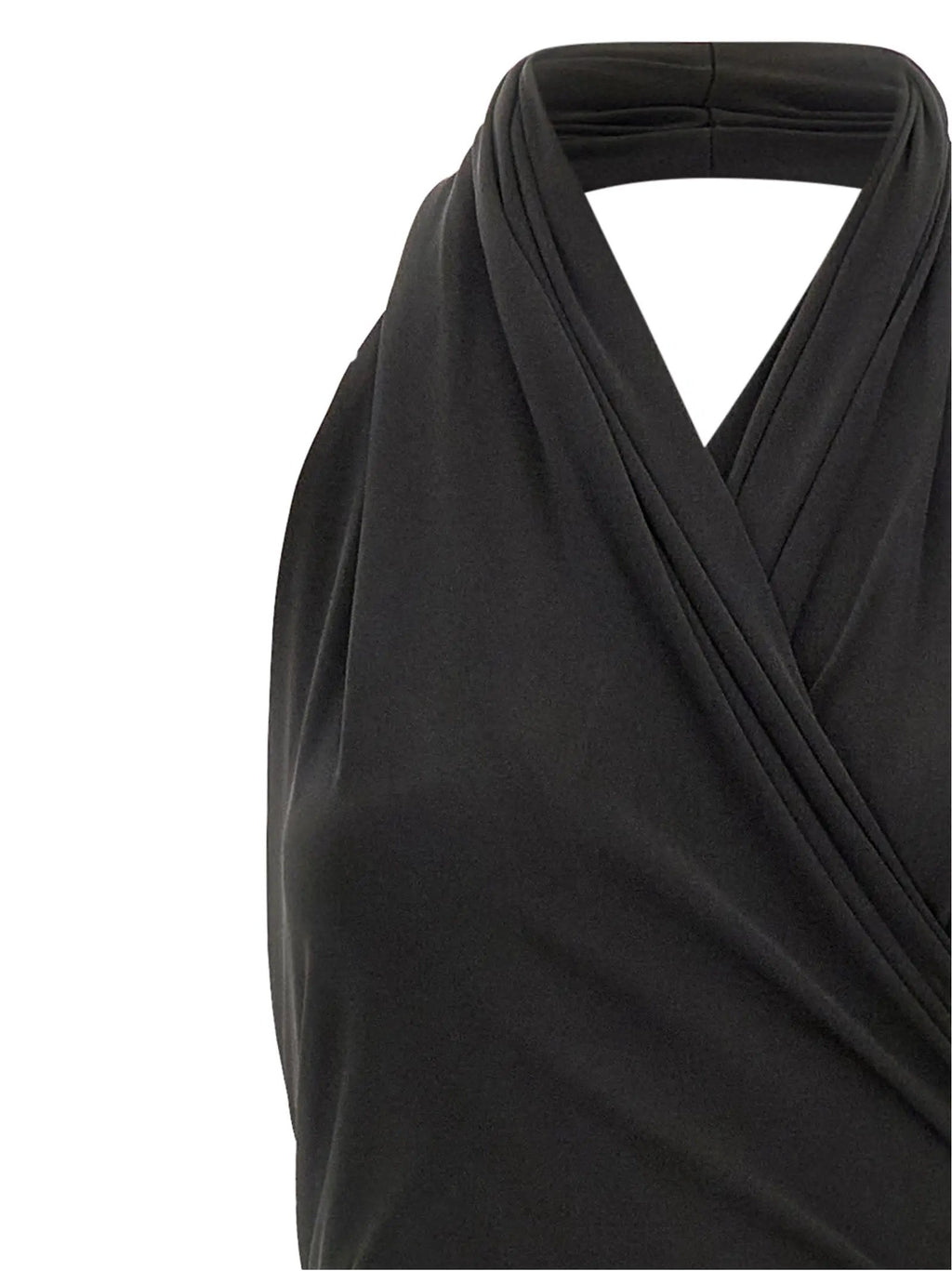 The Andamane The Andamane Black Polyester Long Dress