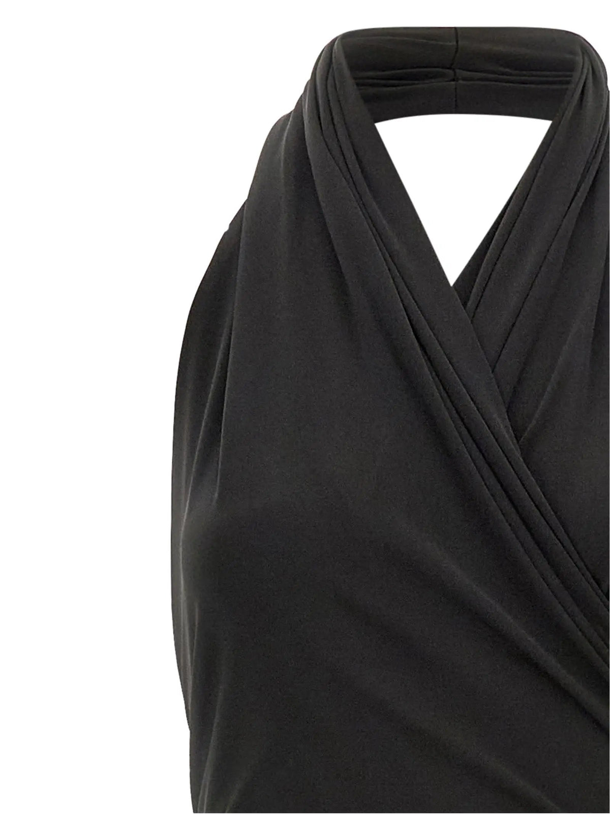 The Andamane The Andamane Black Polyester Long Dress