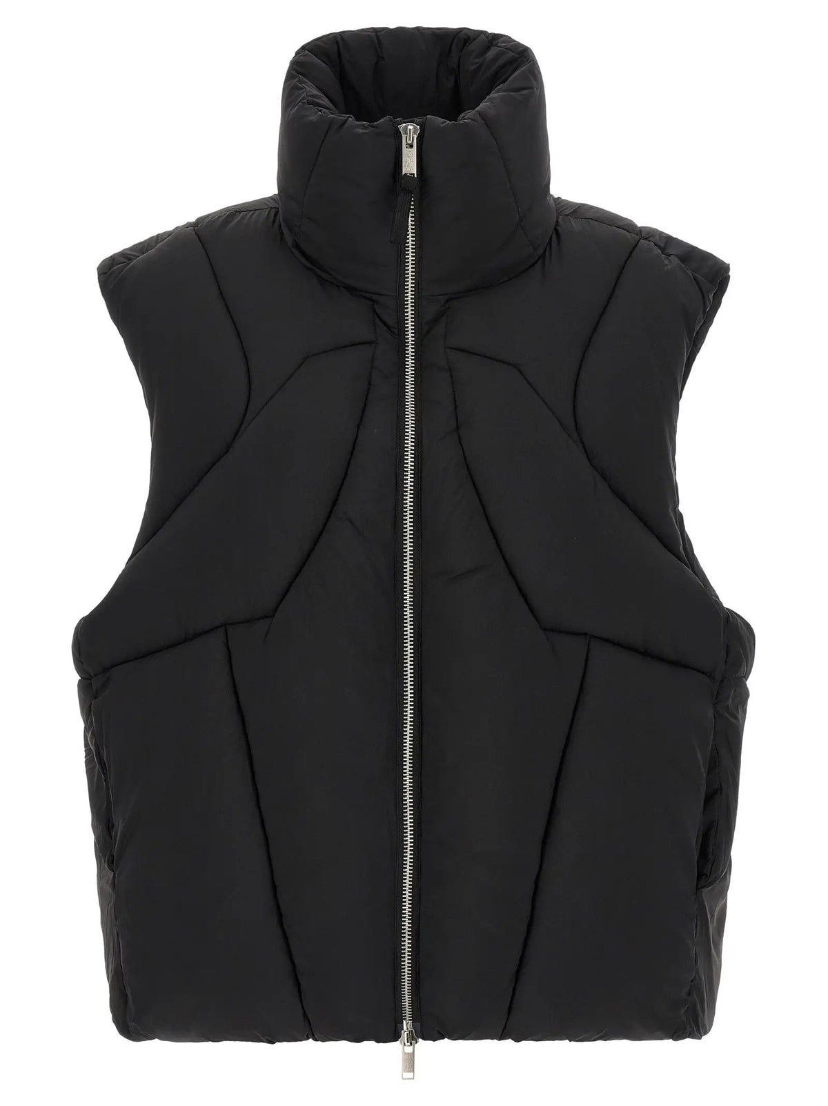 Thom Krom Thom Krom Black Nylon Sleeveless Jacket