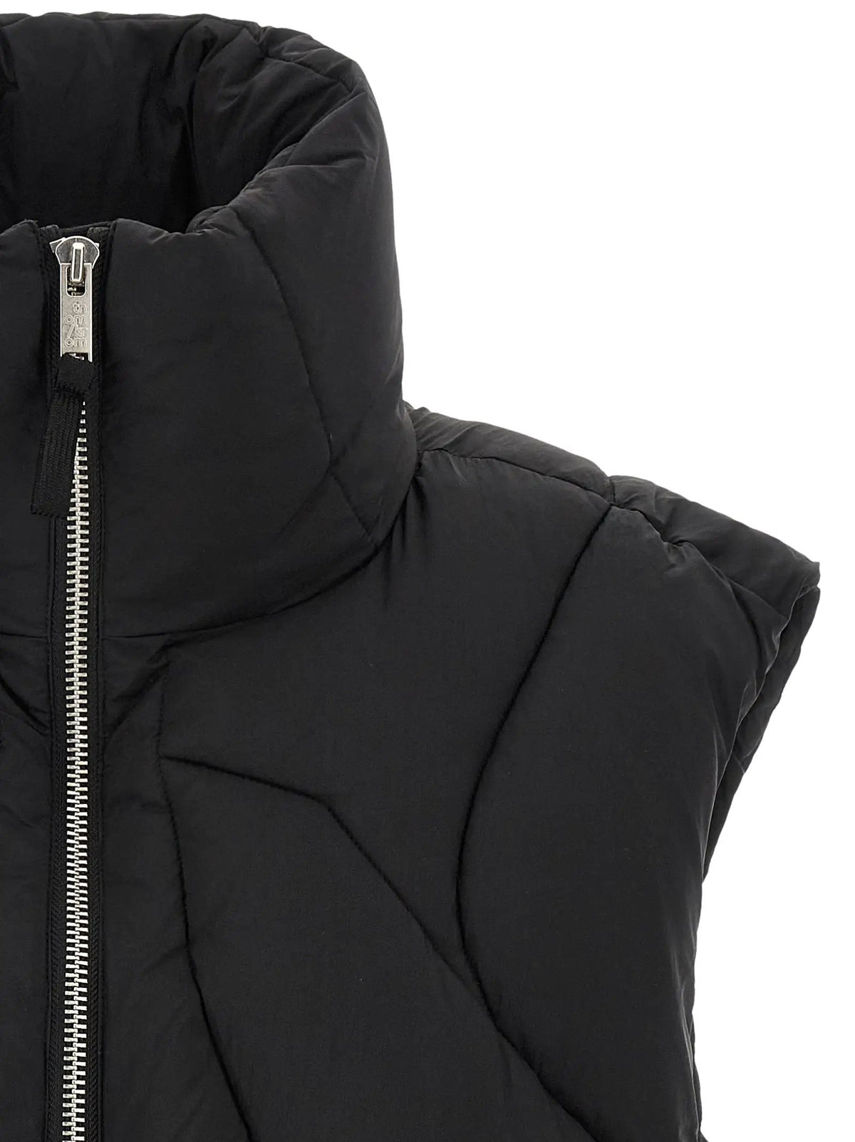 Thom Krom Thom Krom Black Nylon Sleeveless Jacket
