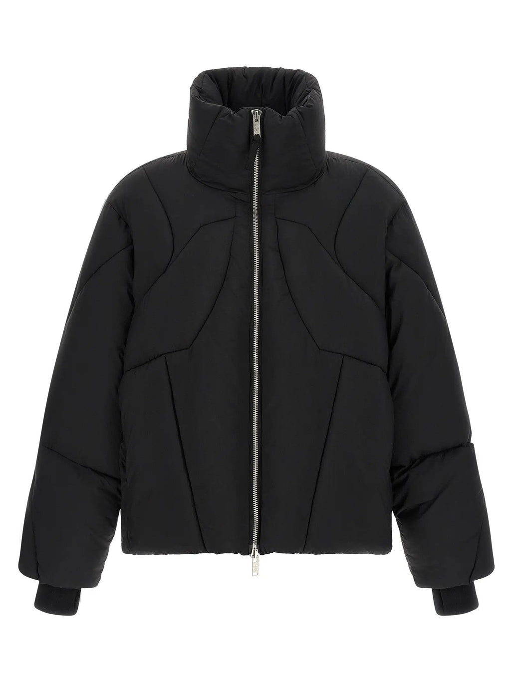 Thom Krom Thom Krom Black Nylon Full-Length Jacket