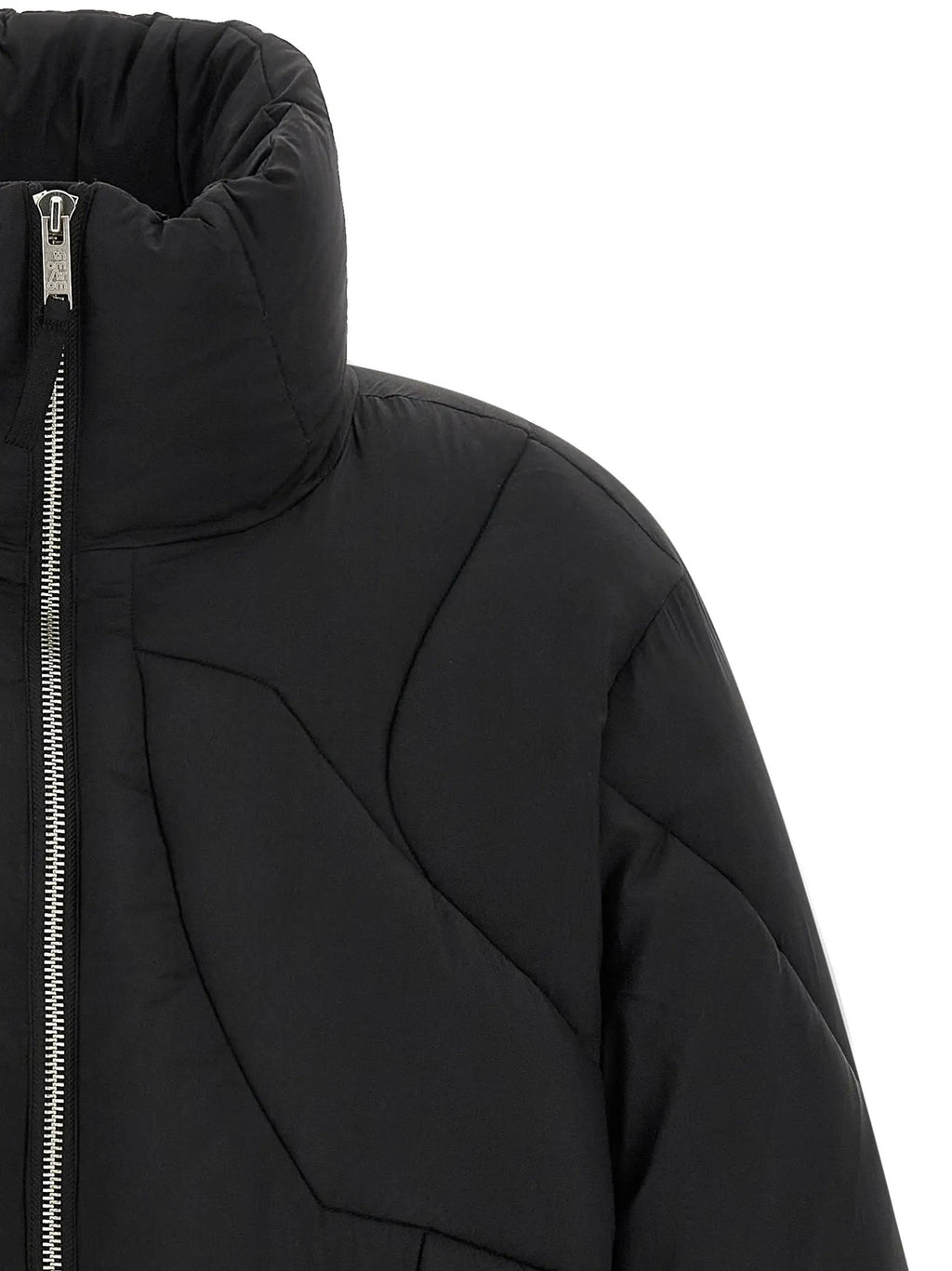 Thom Krom Thom Krom Black Nylon Full-Length Jacket