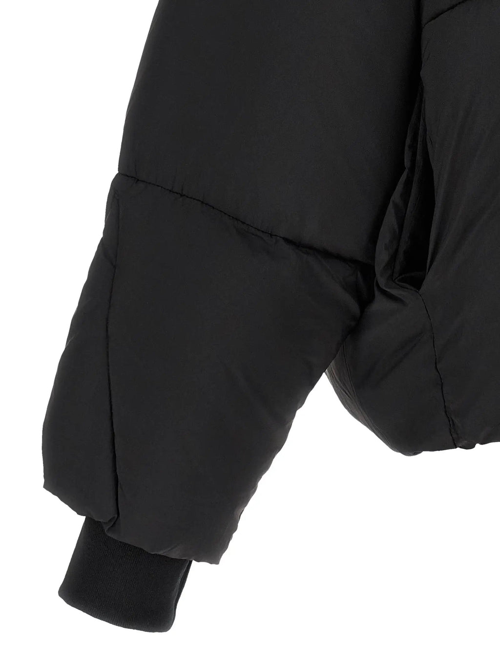 Thom Krom Thom Krom Black Nylon Full-Length Jacket