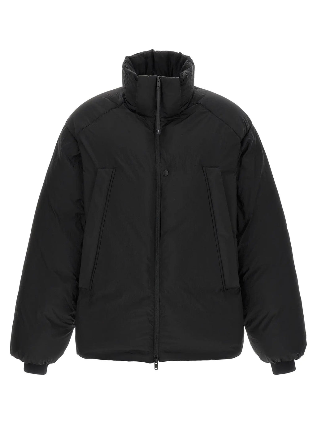 Y-3 Y-3 Black Recycled Polyamide Full-Length Jacket