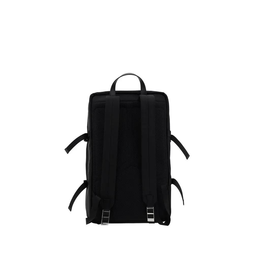 Prada Prada Black Recycled Polyamide Backpack