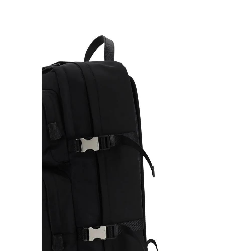 Prada Prada Black Recycled Polyamide Backpack