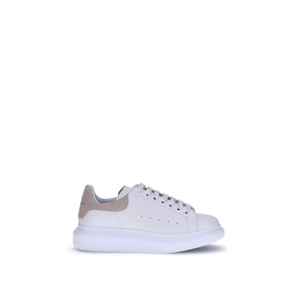 Alexander McQueen Alexander McQueen White Calf Leather Bos Taurus Platform Sneakers