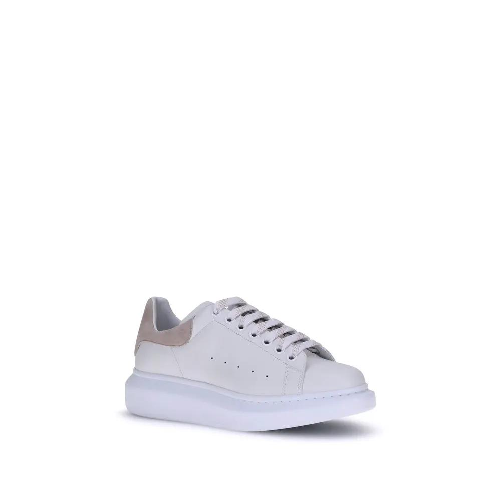 Alexander McQueen Alexander McQueen White Calf Leather Bos Taurus Platform Sneakers