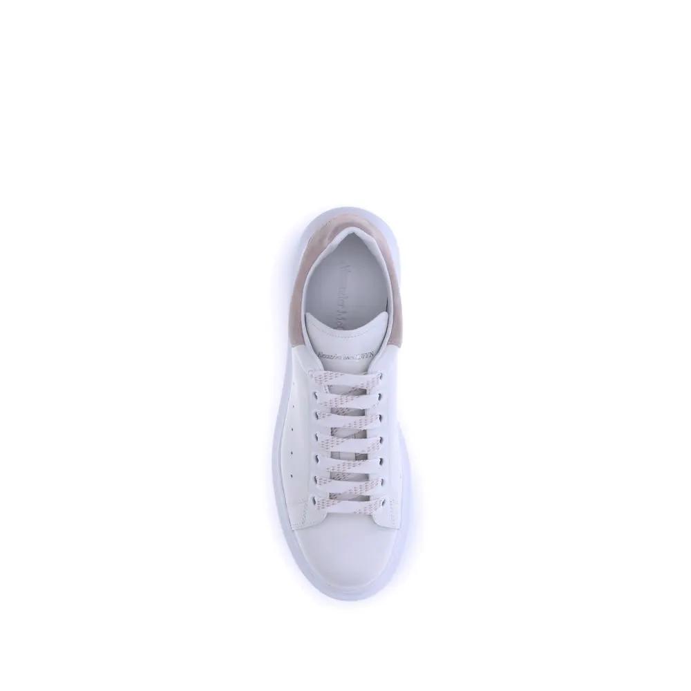 Alexander McQueen Alexander McQueen White Calf Leather Bos Taurus Platform Sneakers