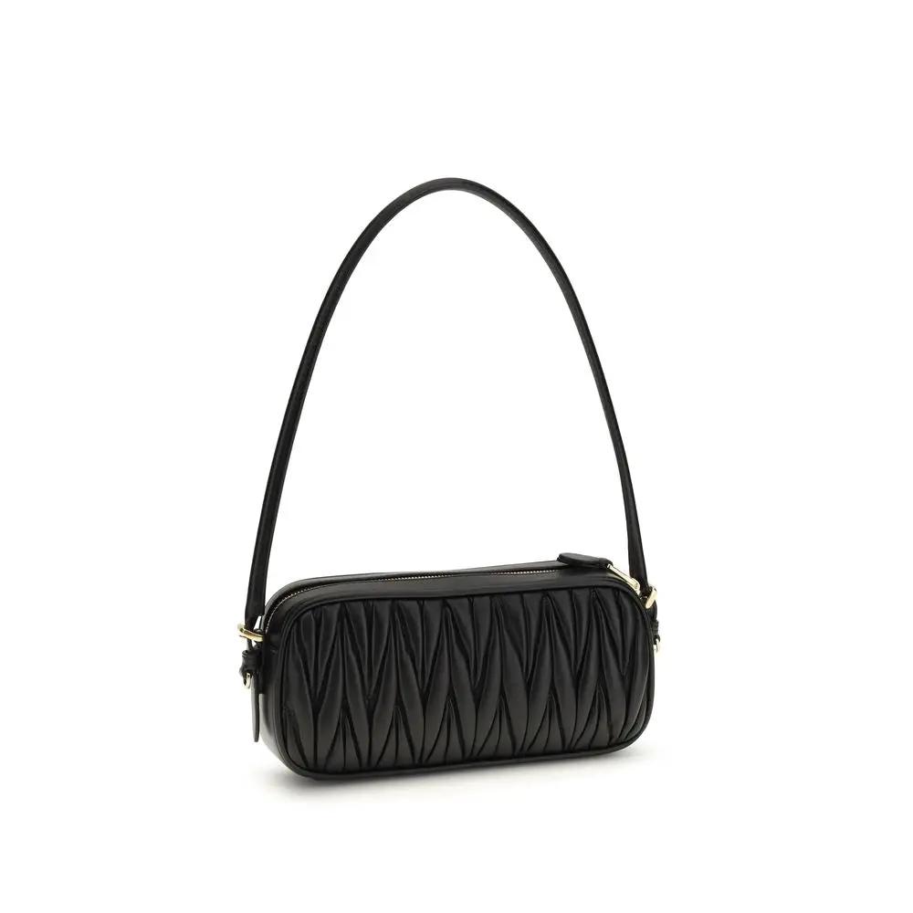 Miu Miu Miu Miu Black Lamb Ovis Aries Wallet