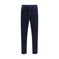 PT Torino Blue Cotton Tapered Jeans