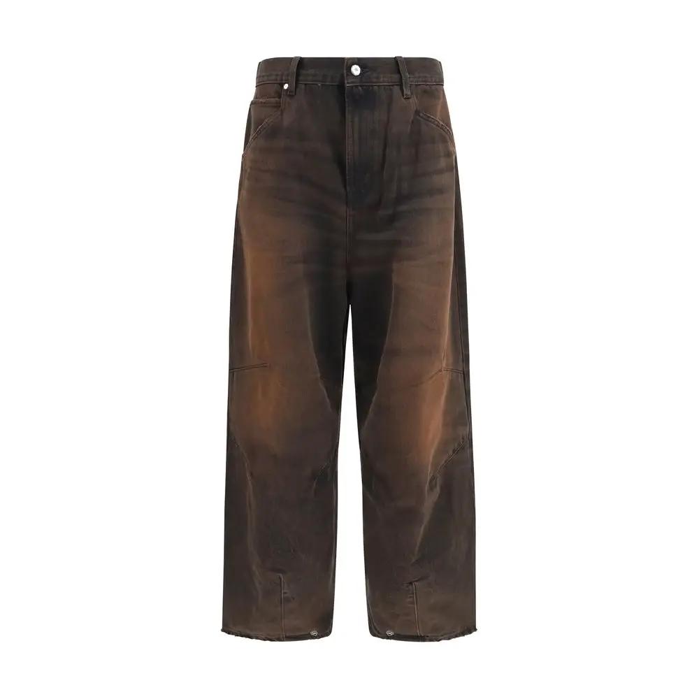 PDF Channel PDF Channel Brown Cotton Jeans Denim