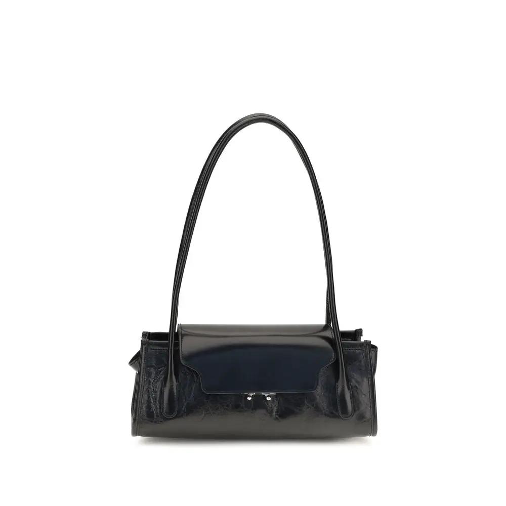 Marni Marni Black Calf Leather Bos Taurus Shoulder Bag