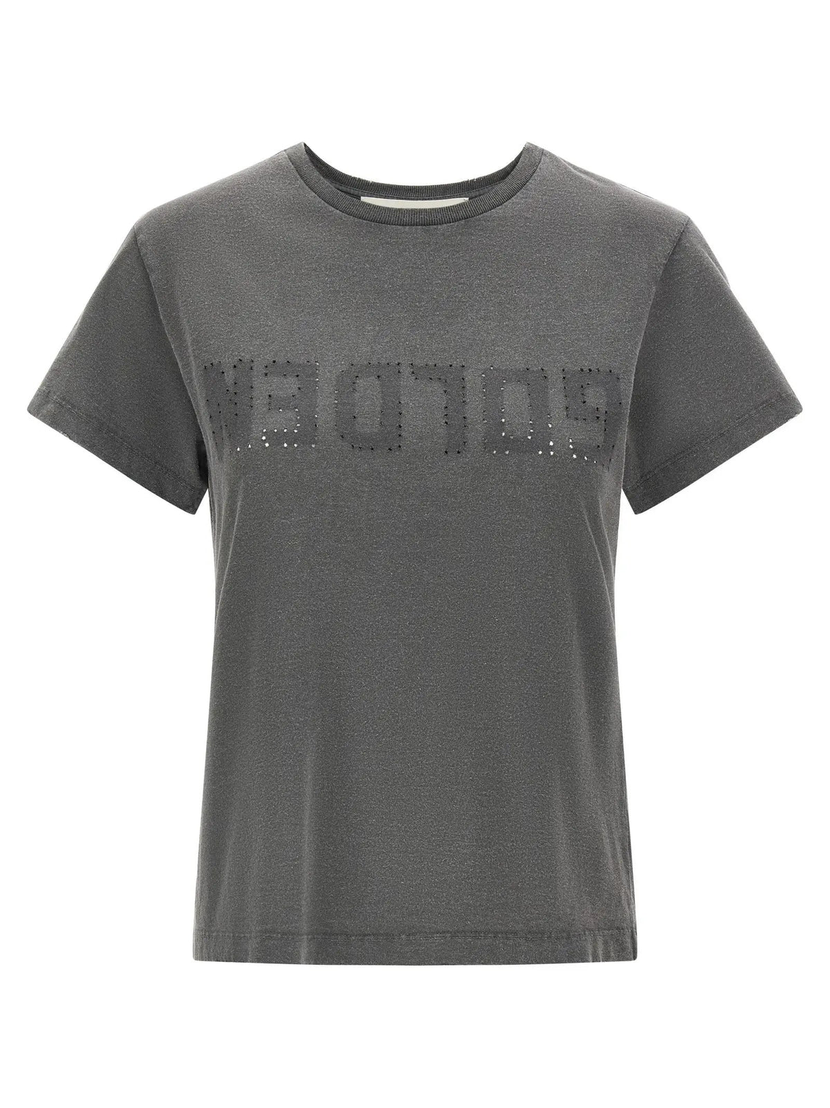 Golden Goose Gray Cotton T-Shirt