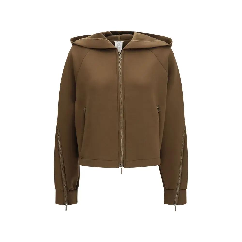 Wolford Wolford Brown Polyester Hoodie
