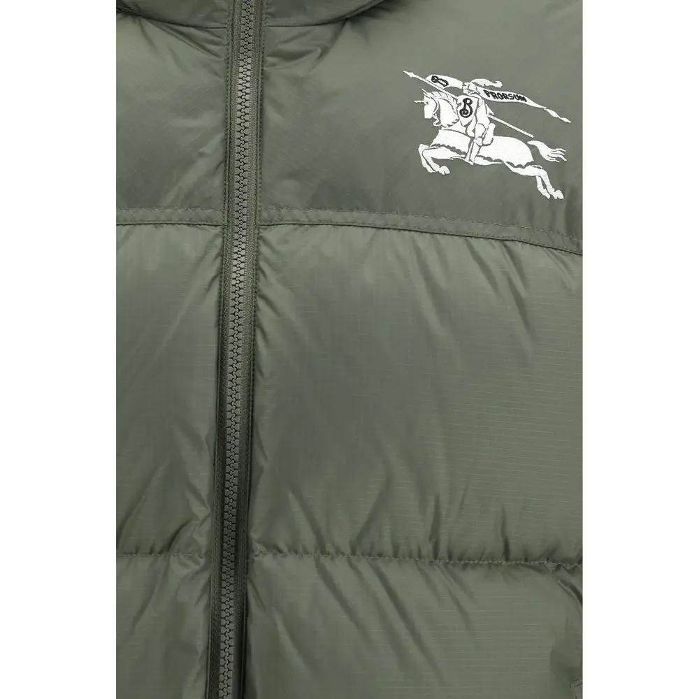 Burberry Bicolor Polyamide Full-Length Jacket