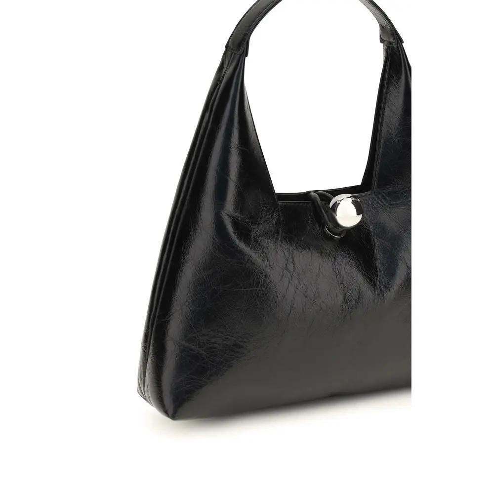 Marni Black Calf Leather Bos Taurus Shoulder Bag