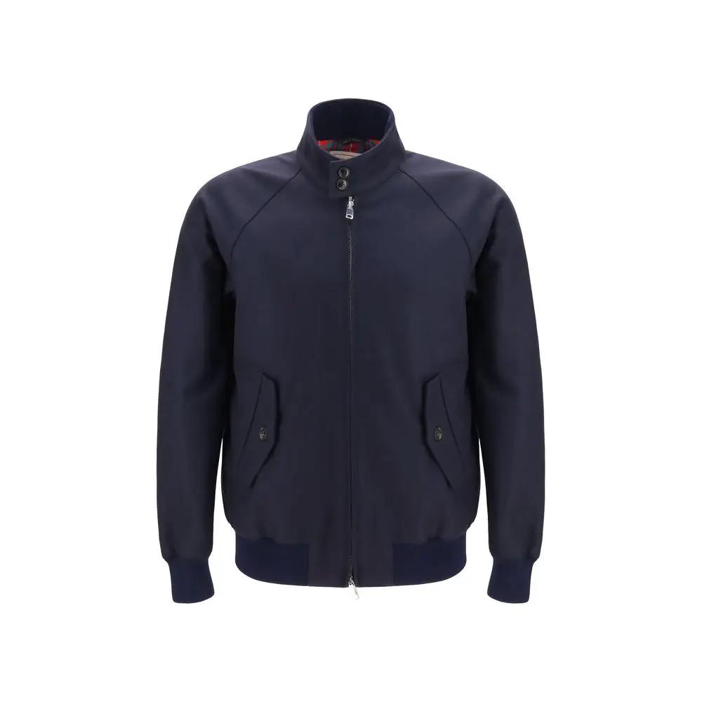 Baracuta Blue Wool Oves Aries Jacket