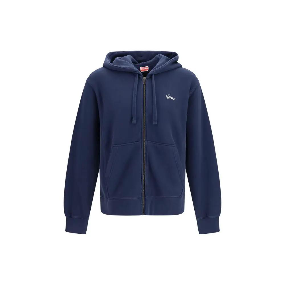 Kenzo Kenzo Blue Cotton Sweatshirt