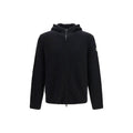 Moncler Moncler Black Wool Oves Aries Hoodie