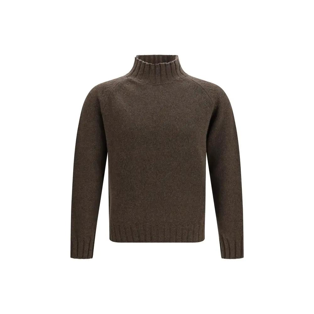 Aragona Cashmere Brown Cashmere Sweater