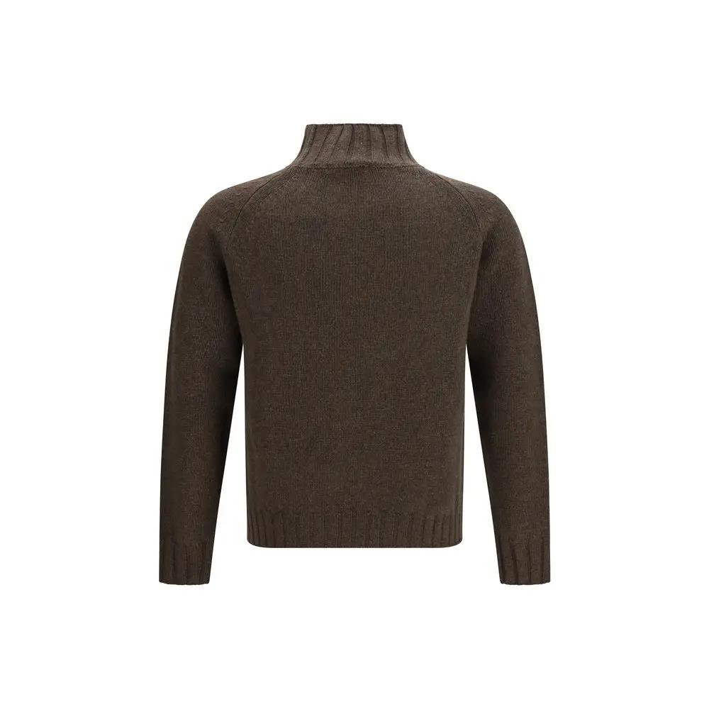 Aragona Cashmere Brown Cashmere Sweater