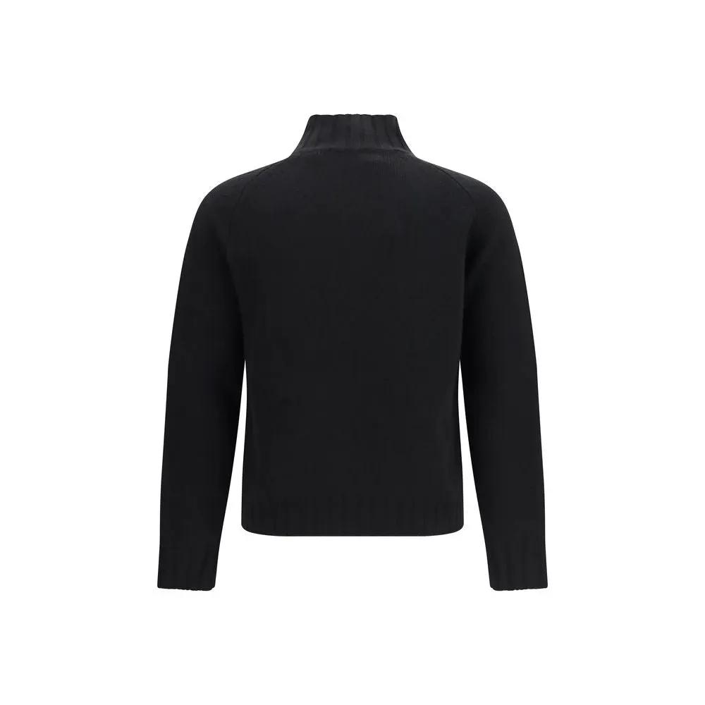 Aragona Cashmere Aragona Cashmere Black Cashmere Sweater