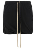 DRKSHDW Black Cotton Bermuda Shorts