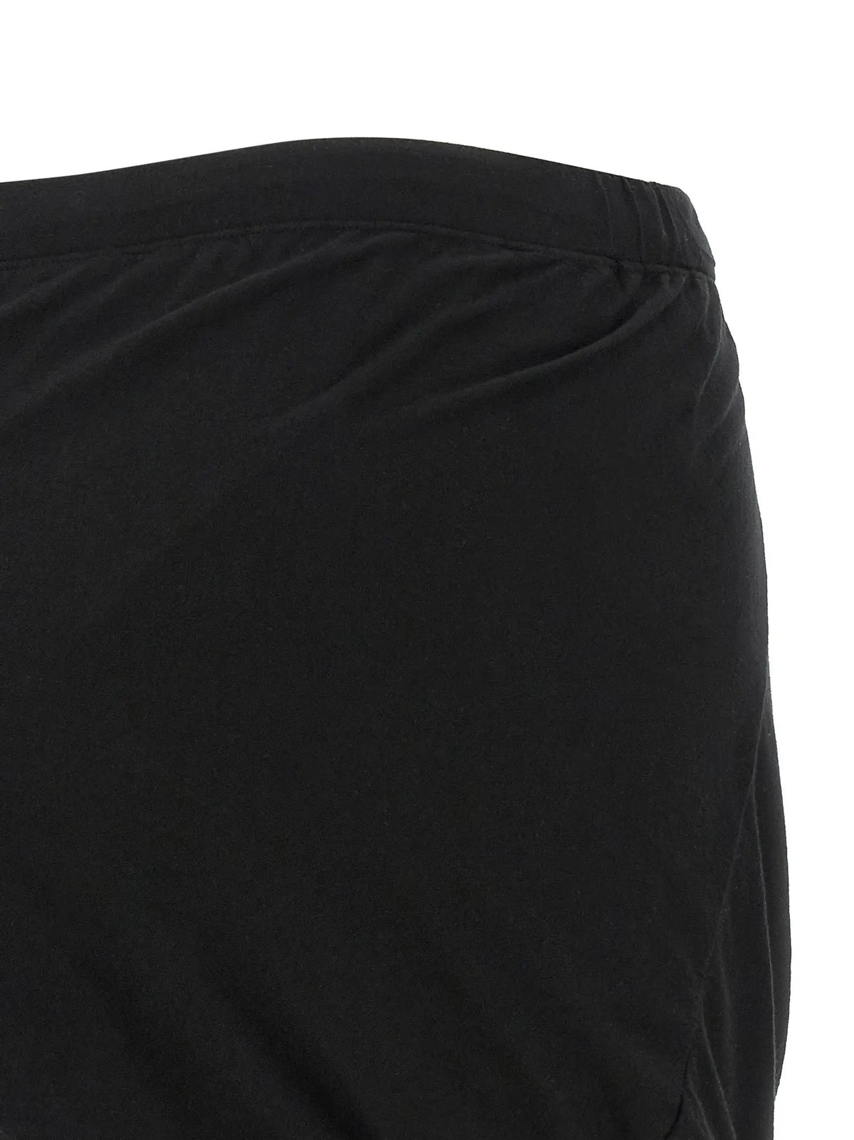 DRKSHDW Black Cotton Bermuda Shorts