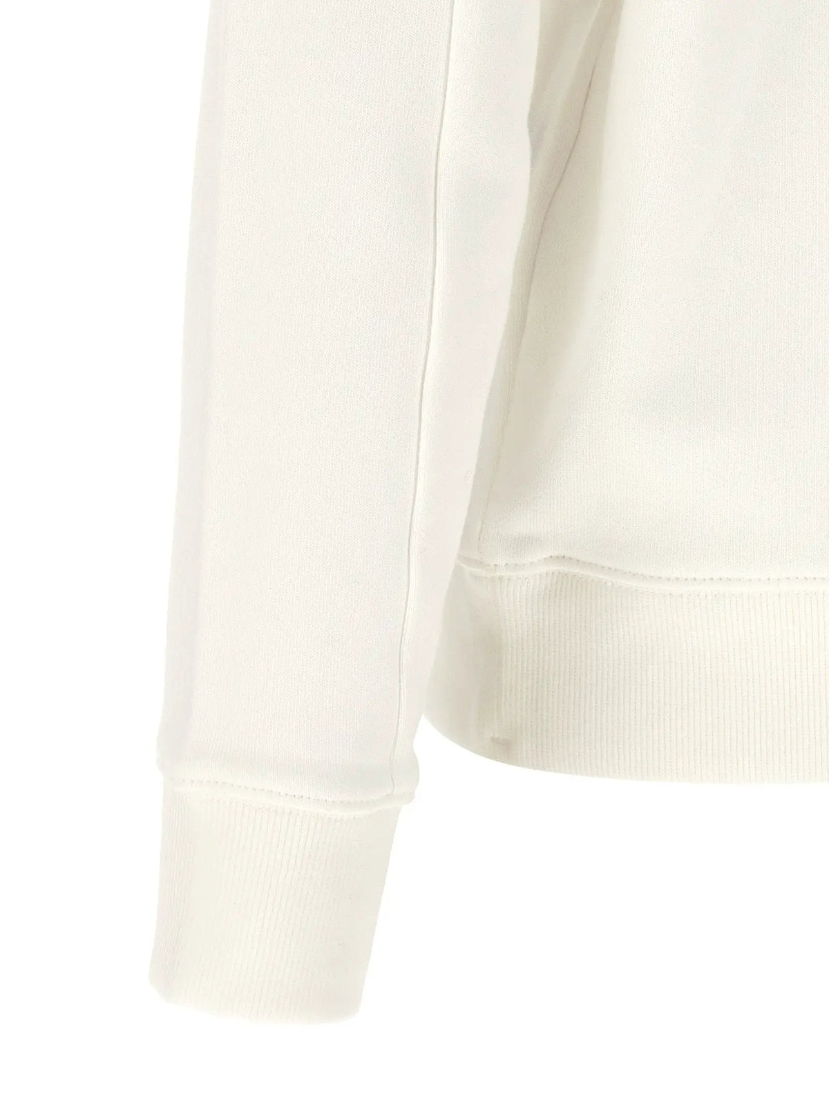 C.P. Company White Cotton Sweatshirt