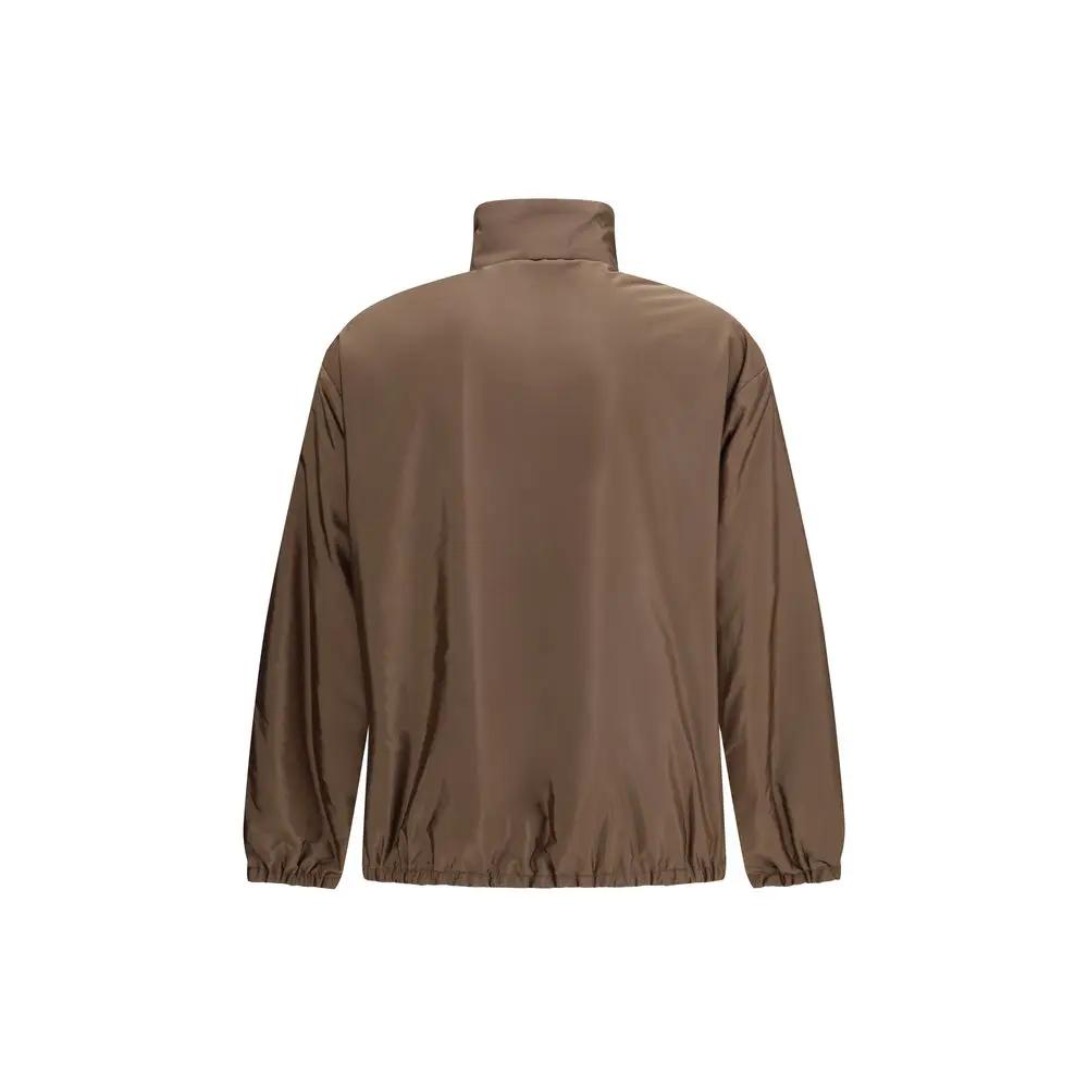 Prada Multicolor Recycled Polyamide Full-Length Jacket