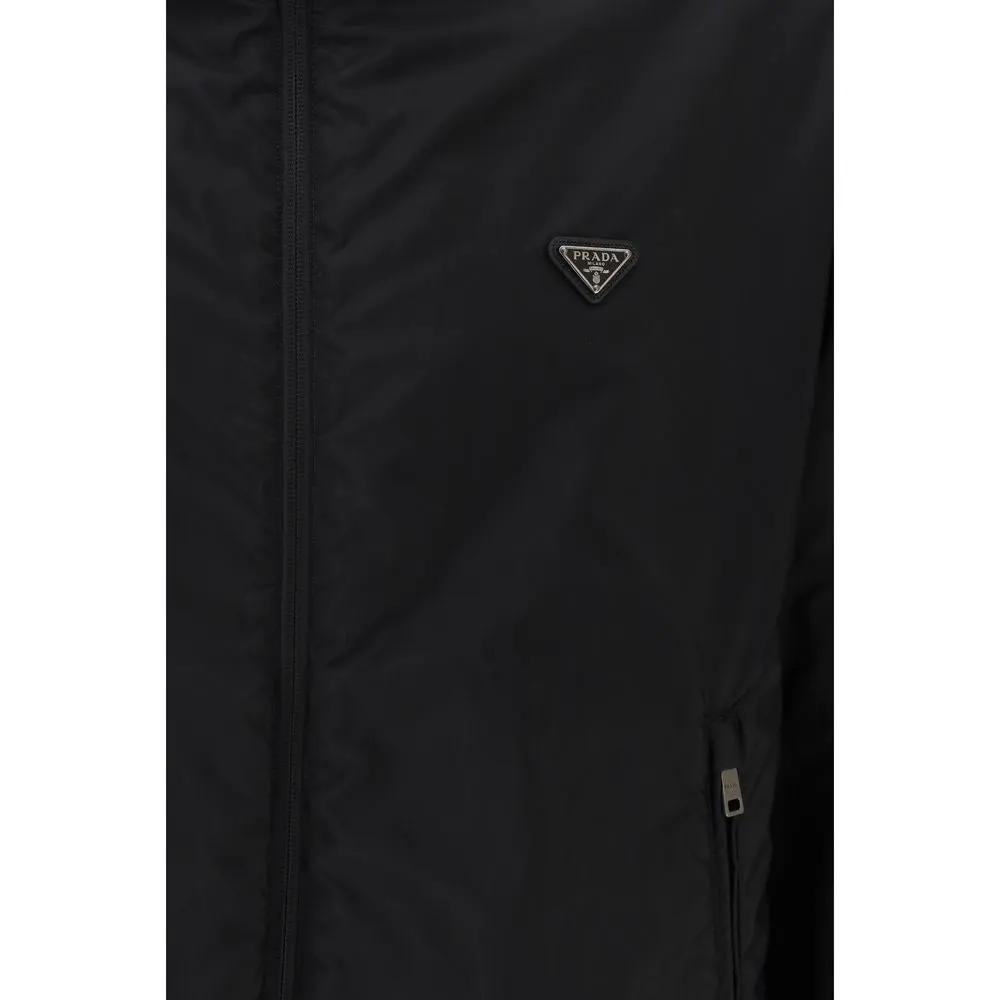 Prada Multicolor Recycled Polyamide Full-Length Jacket