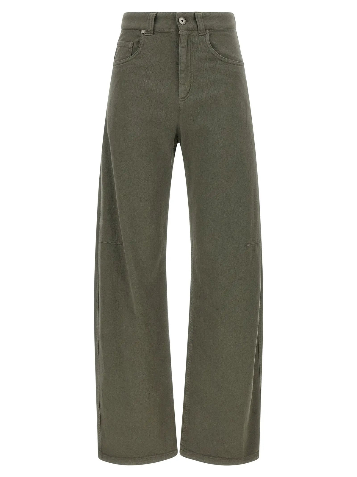 Brunello Cucinelli Bicolor Cotton Jeans Denim