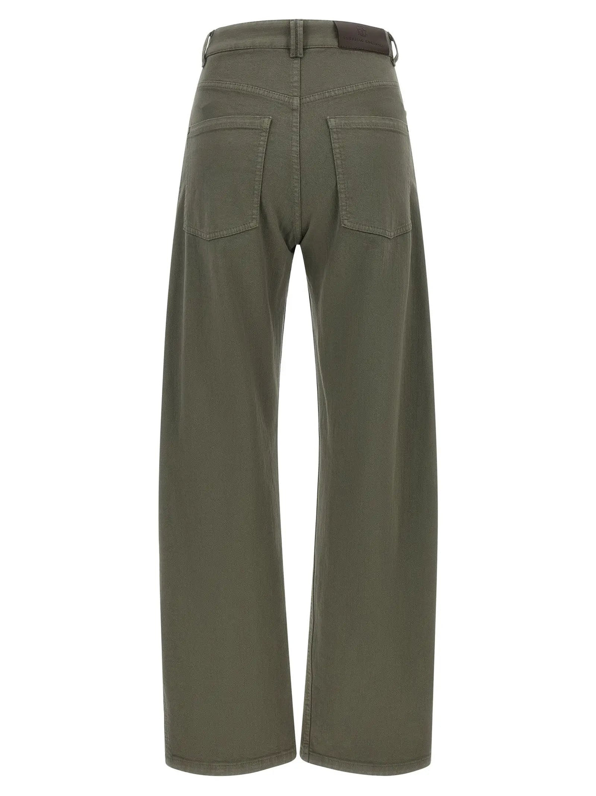 Brunello Cucinelli Bicolor Cotton Jeans Denim