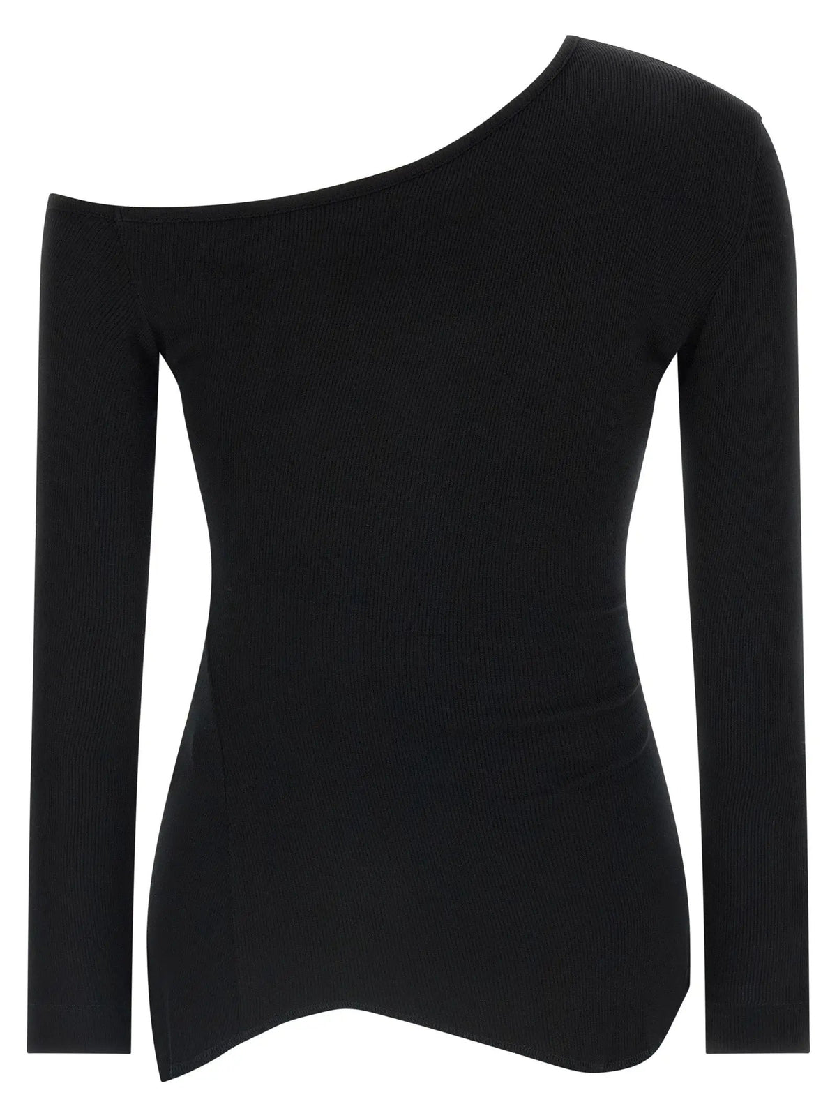 Vivienne Westwood Black Viscose Long Sleeve T-Shirt