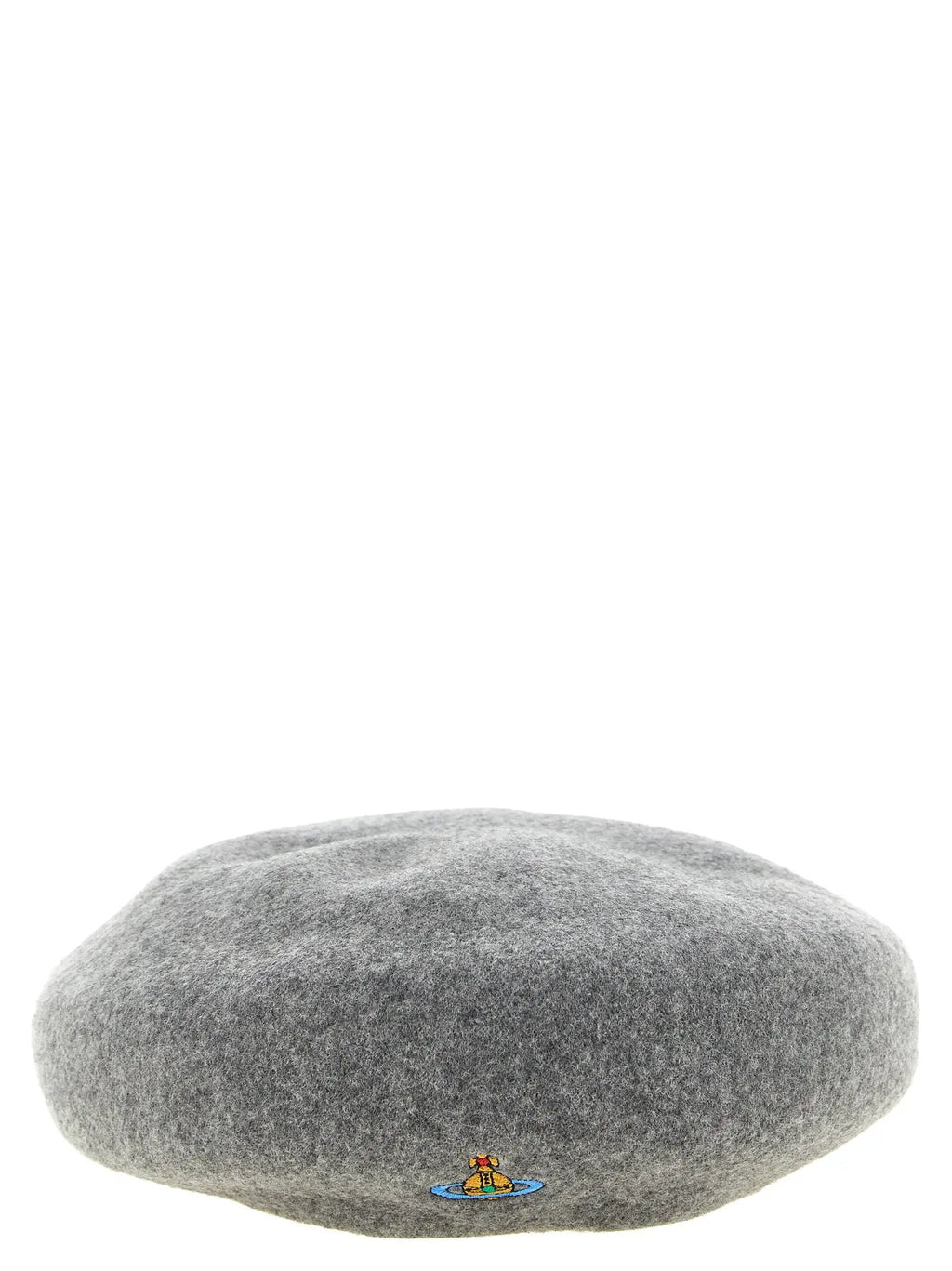 Vivienne Westwood Gray Wool Fatcap Hat