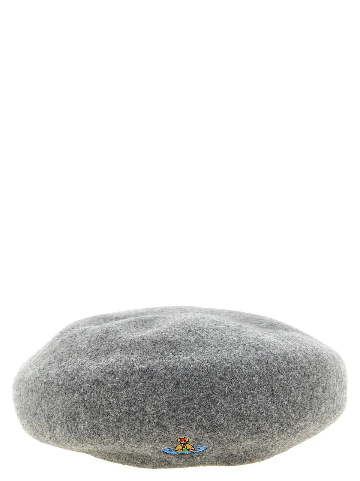 Vivienne Westwood Gray Wool Fatcap Hat