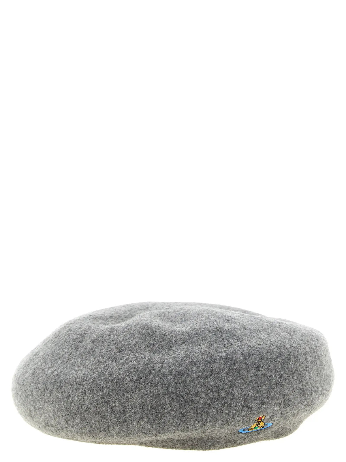 Vivienne Westwood Gray Wool Fatcap Hat