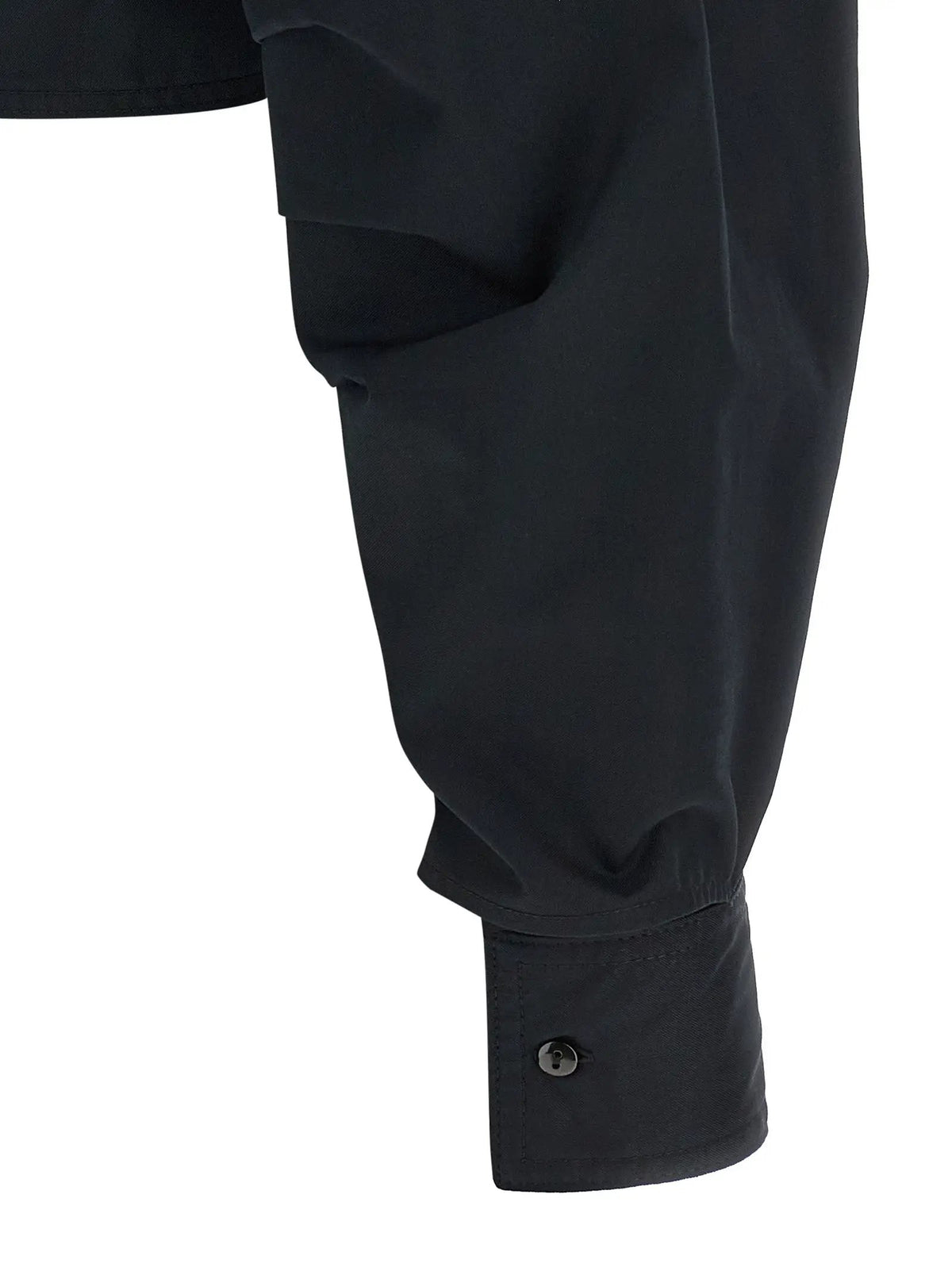 Elisabetta Franchi Black Cotton Blouse