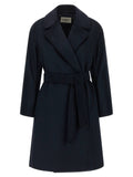 Max Mara Blue Wool Coat