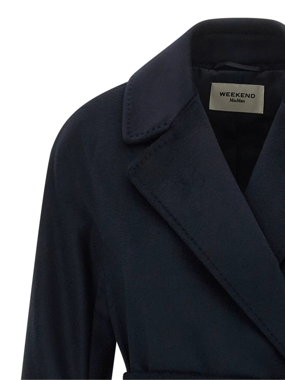 Max Mara Blue Wool Coat