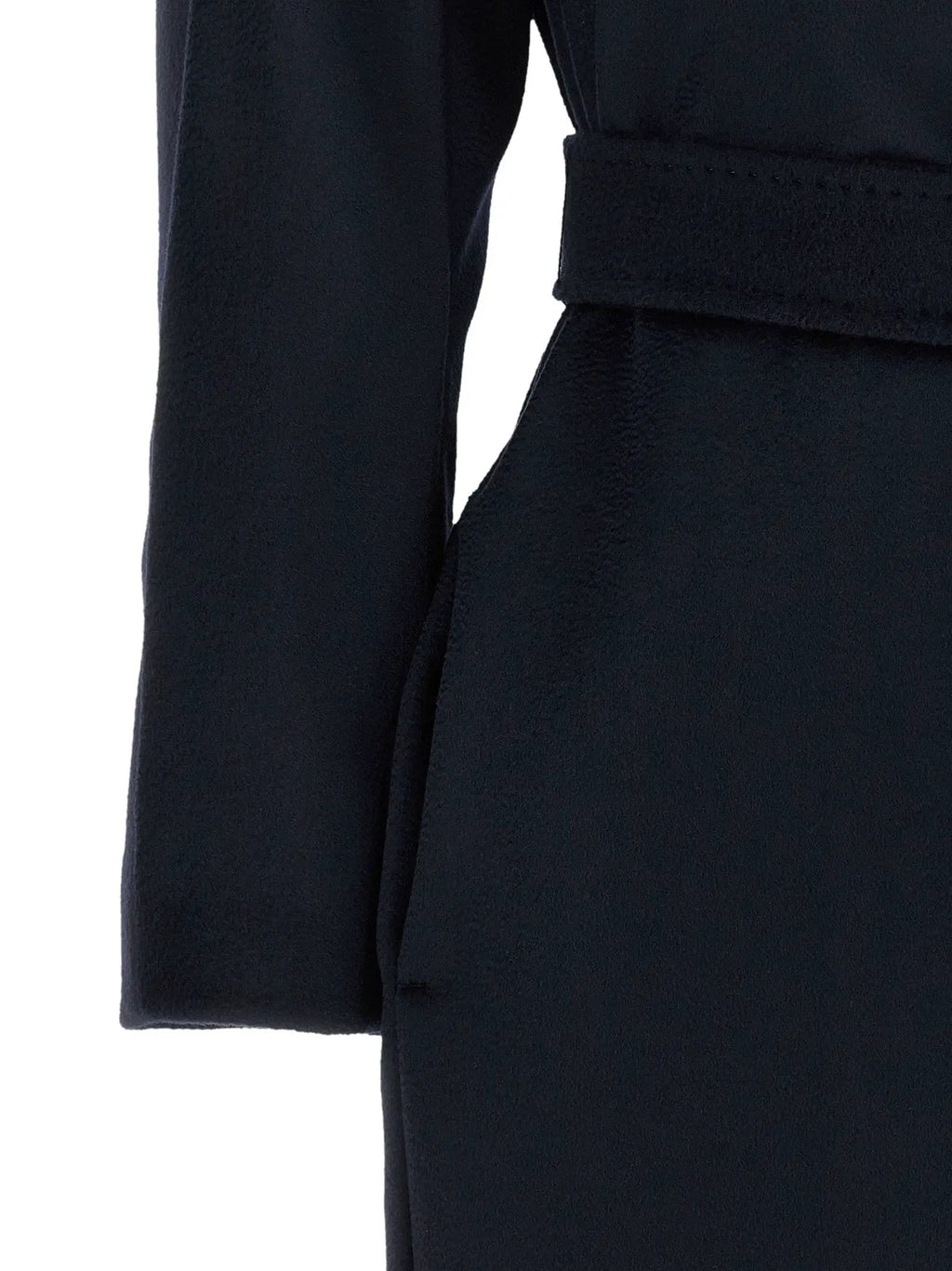Max Mara Blue Wool Coat