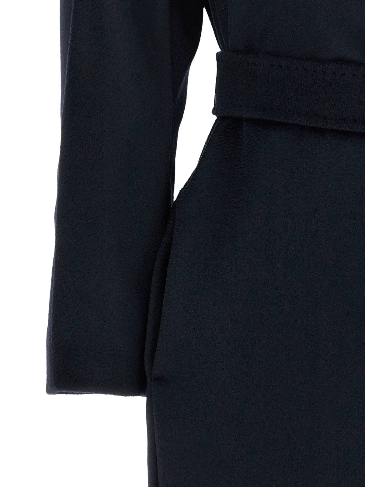 Max Mara Blue Wool Coat