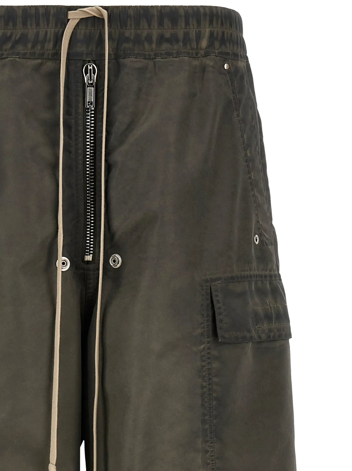 DRKSHDW Gray Nylon Cargo Pants