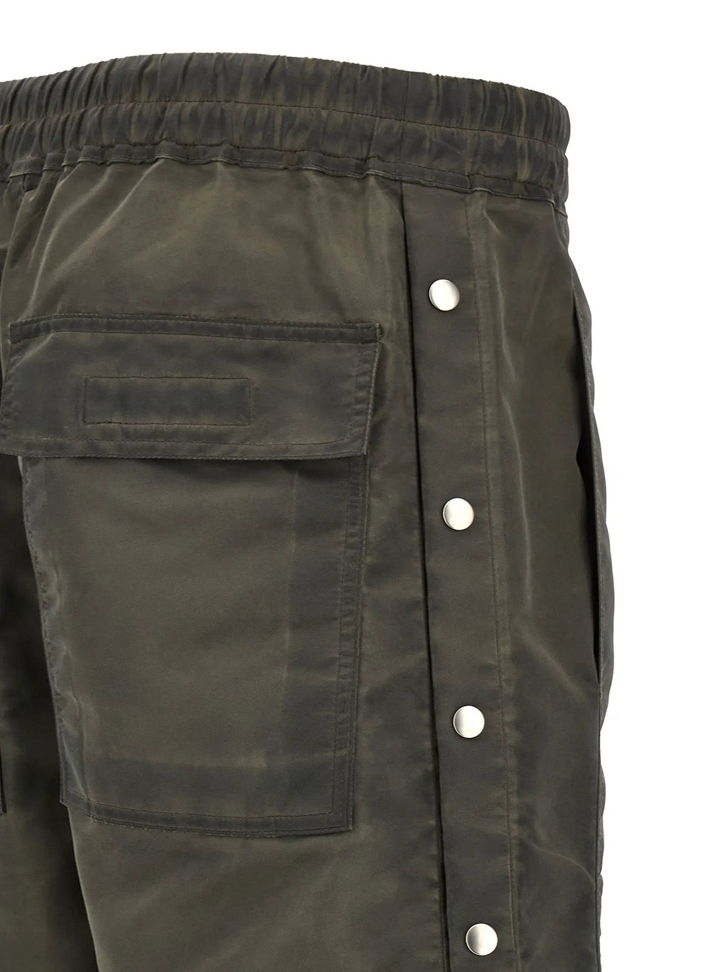 DRKSHDW Gray Nylon Casual Pants