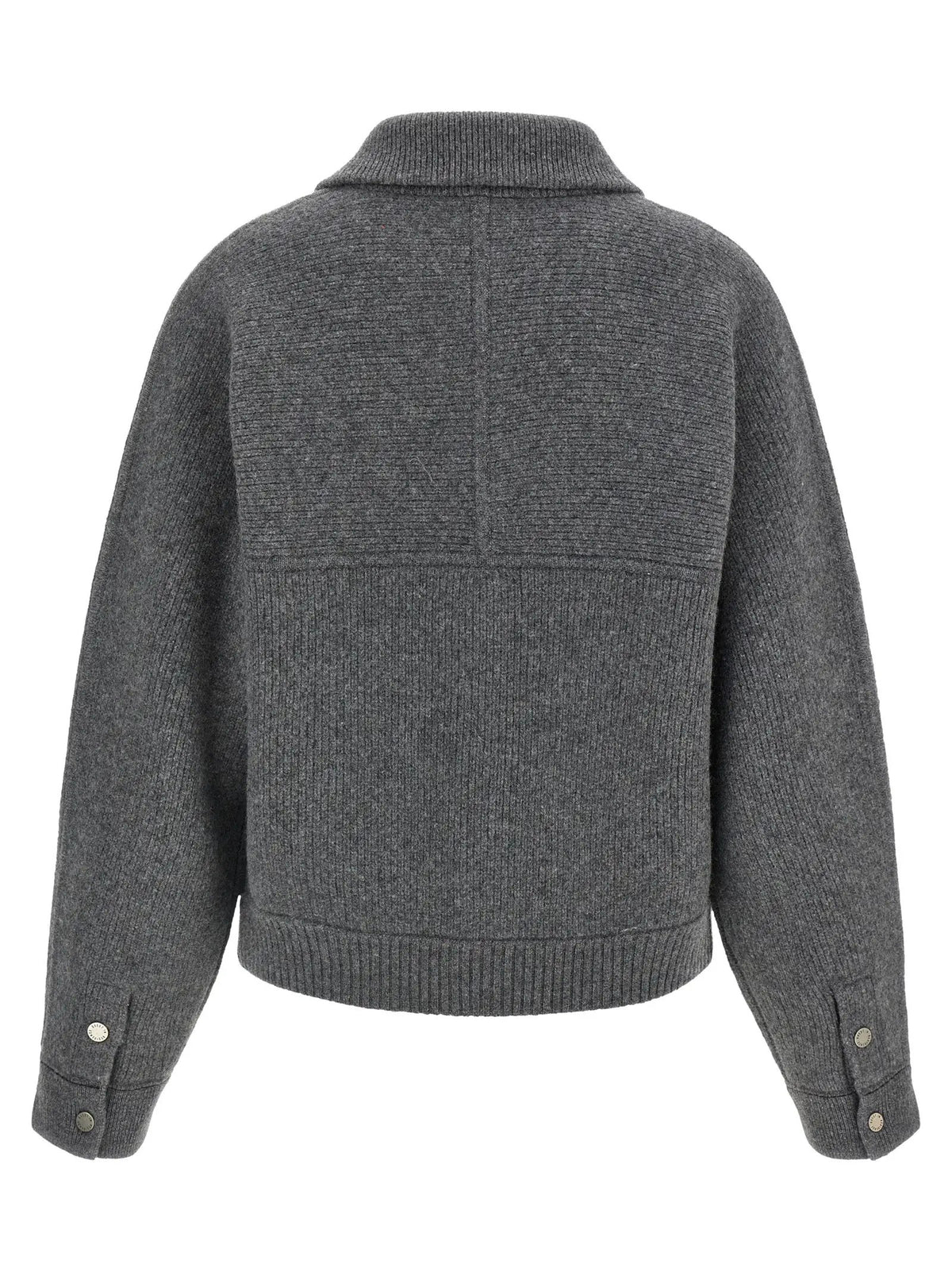Guest in Residence Gray Wool Bomber