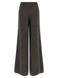 Rick Owens Gray Cashmere Casual Pants