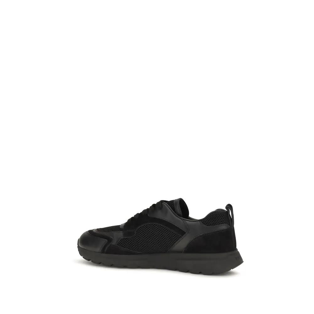 Prada Black Fabric Athletic Sneakers
